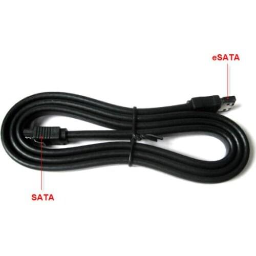 0.5M 1M Hot Sale SATA to eSATA Transition Cable SATA EXTERNAL SATA TO E-SATA Connector cable