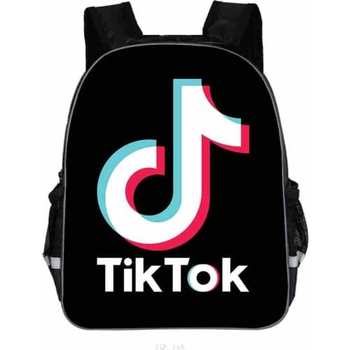 TIK TOK Kids Backpack School Bags Boys Girls Fashion Toddler Backpack Book Bag Kids Kindergarten Mochilas