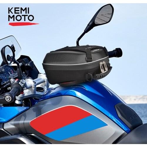 Motorcycle Tank Bag Backpack With Charge Port Waterproof Expandable Fuel Oil Bag For BMW R1200gs R1250GS f800g For MT09 MT07 R1