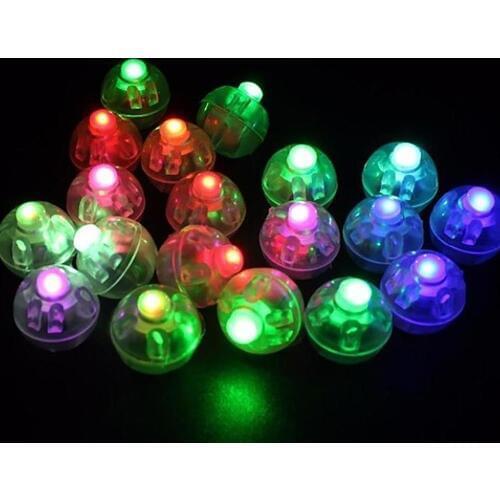 10 Pcs Mini LED Light Ball Lamp For Balloon Lantern Birthday Parties Decoration