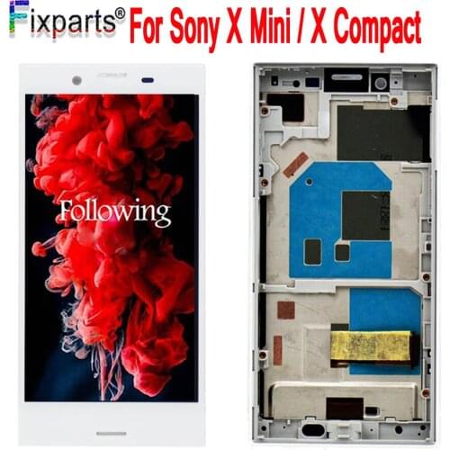 100% Tested 4.6" For Sony Xperia X Compact F5321 LCD Display Touch Screen Digitizer Assembly Replacment For Sony X Mini LCD