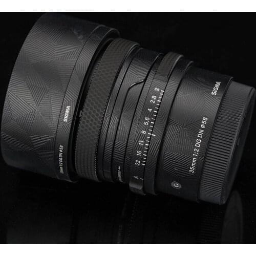 35mm F2 DG DN Lens Premium Decal Skin Protective Film for Sigma 35/F2 DG DN Lens Anti-scratch Cover Film Sticker