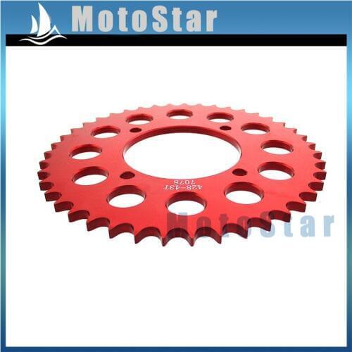 428 43 Teeth 76mm Rear Sprocket For Pit Dirt Bike 50cc 90cc 110cc 125cc 150cc Stomp Demon X WPB Orion M2R Lucky MX Thumpstar