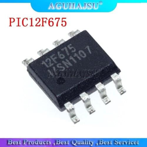 5pcs PIC12F675-I/SN=12F629 PIC12F675 SOP-8 SOP 12F675-I/S new original