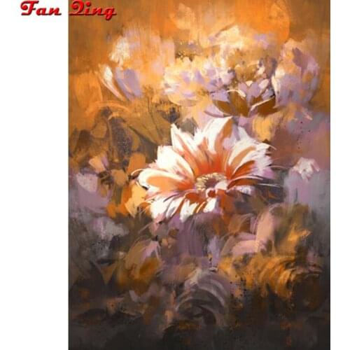 Full Square/Round Drill 5D DIY Diamond Painting "Abstract flower" Embroidery Cross Stitch 5D Home Decor Gift