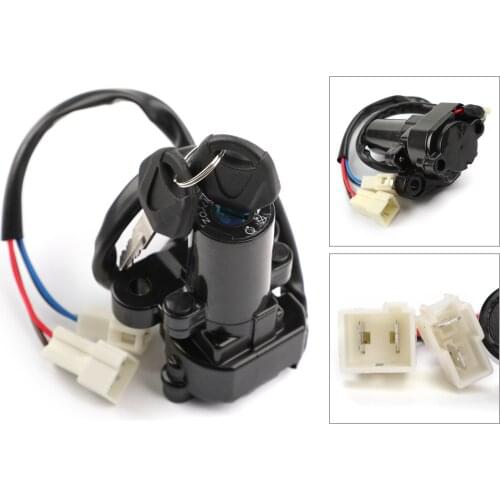 Artudatech Ignition Switch Lock Keys For Yamaha XVS950 V-Star Tourer XVS1300A Stryker 3D8-82501-00 3D8-82501-01 Motorcycle Parts