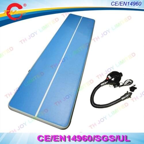 Free Shipping! cheap price 4-8m long inflatable gymnastics air track,inflatable air track/ tumbling mattress /air floor factory
