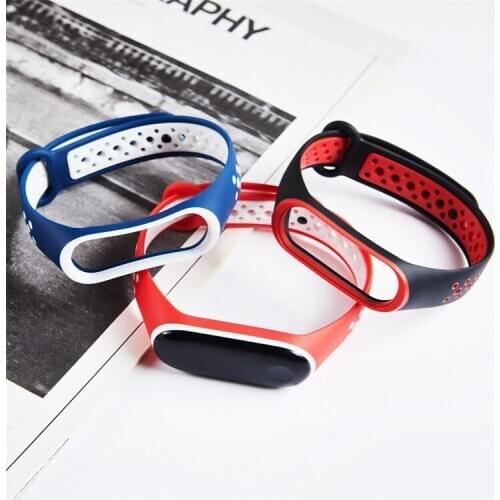 Bracelet for Xiaomi Mi Band 3 Sport Strap watch Silicone wrist strap For xiaomi mi band 3 accessories bracelet Strap 100pcs New
