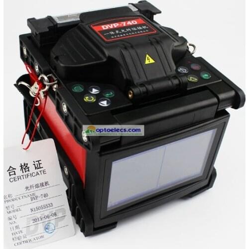 DHL Free Shipping Original New DVP-740 Optical fiber Arc Fusion Splicer FTTx / FTTH Welding Machine DVP-740 multi languages