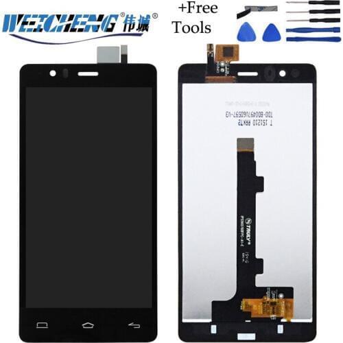For BQ Aquaris E5 0760 IPS5K0760FPC-A1-E Touch Screen Digitizer+LCD Display Assembly For BQ E5 0760 LCD Spare Parts+Tools