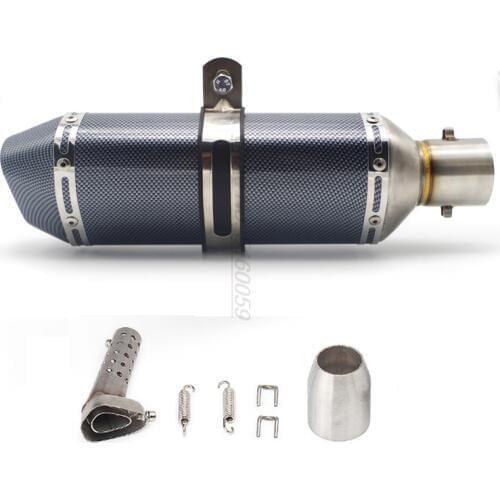 DB killer Motorcycle Exhaust Pipe Muffler Moto Escape for Benelli Tnt 300 Vespa Gts 300 Z750 Exhaust Moto Exhaust