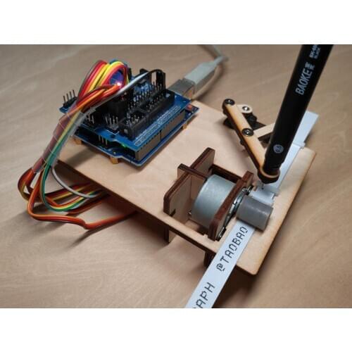 Mini telegraph open source telegraph maker DIY manipulator writing robot