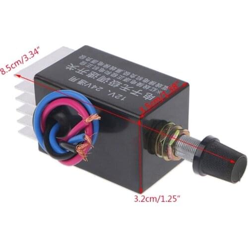 P15D Motor Speed Controller Switch Fan Heater Control Defroster DC 12V 24V
