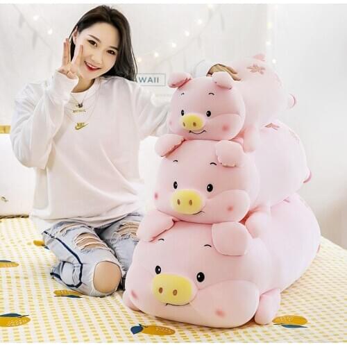 Baby Pig Plush Toy Software Lying Down Pig Doll Sleeping Long Pillow Lovers Children Gift