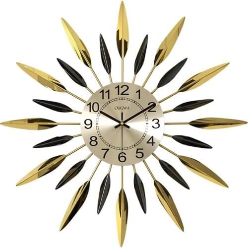 Modern Light Luxury Wall Clock Home Furnishing Decoration Nordic Decorative Art Creative Simple Fashion Wall Decoration