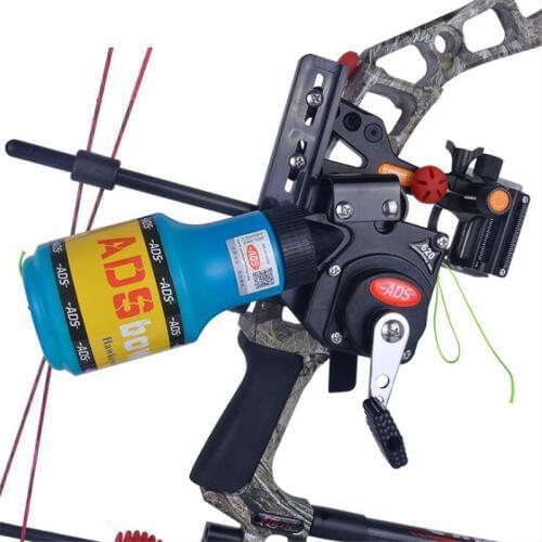 Archery ADS Fishing Bowfishing Spincast Reel Machine Bottle Rope Quiver Used For Compound Bow Recurve Bow Accessory