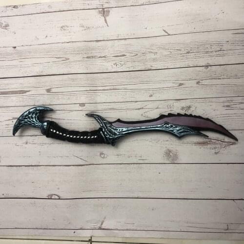 1: 1 Vyse Scythe Weapon Cosplay Wow Anti Wizard Elf Game Anime Role Play Halloween Gift Cos PU Security 50cm sword