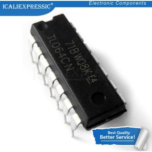 10PCS TL064CN DIP-14 TL064 DIP14 064CN DIP TL064CP