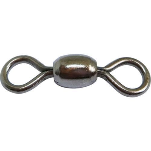 1000pcs/lot Fishing Crane Swivel RS Sea Rock Fishing Tackle Fishhooks Accessories Japan Fishing Swivels Rolling barrel pesca