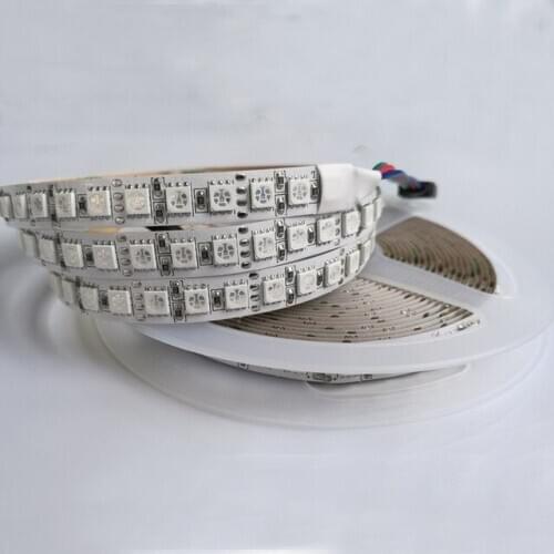 5050 LED Strip Light 600 LEDs/5 Meters DC 12V High Lumen Waterproof IP20SMD 5050 LED Diode Ribbon Tape Light