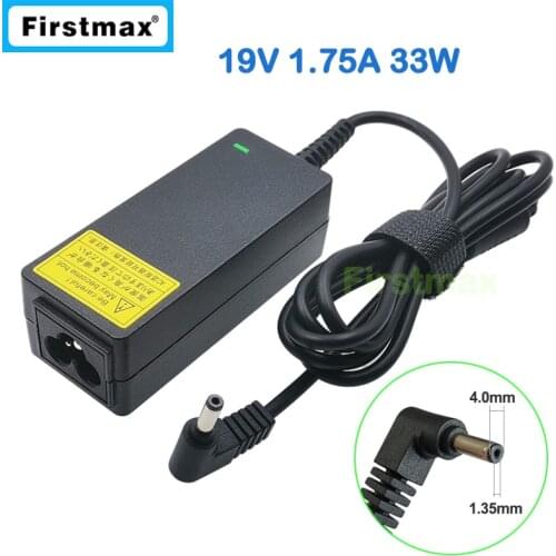 19V 1.75A 33W AC laptop power adapter charger for Asus Ultrabook VivoBook F200CA S200 S200E S200L X200 X200CA X200L X200LA