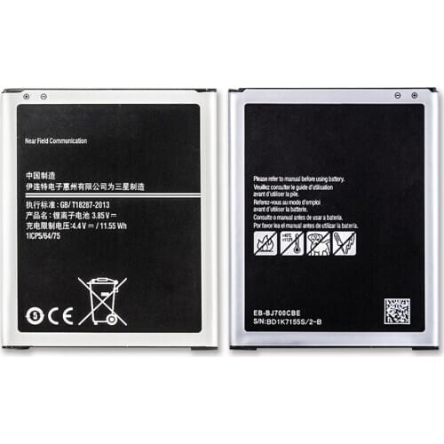 Battery EB-BJ700BBC EB-BJ700CBE 3000mAh For Samsung GALAXY J7 J7008 J700F J7009 J7000 2015 Replacement Phone Battery