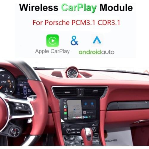 Wireless Apple Carplay Module PCM3.1 CDR3.1 For 911 Bosxter Cayman Macan Cayenne Panamera Android Auto Mirrorlink Car Parts