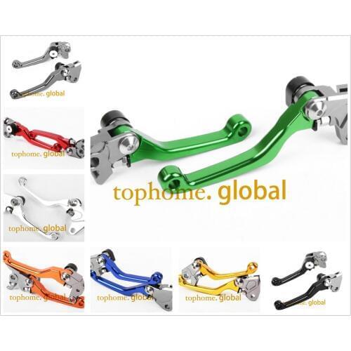 For Kawasaki KX250 2019 2020 CNC Pivot Brake Clutch Levers Lever Pair Set Dirtbike 8 Colors