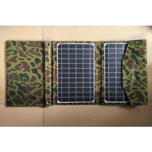 GGXingEnergy New ETFE 28W (5V/4.6A Max) Foldable Portable 2 USB Solar Panel Charger for Smart Phones Power Bank