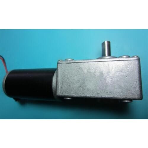 DC 12V 60rpm micro worm Geared Motor with Self-locking function , Micro motor with Metal gear worm gearbox