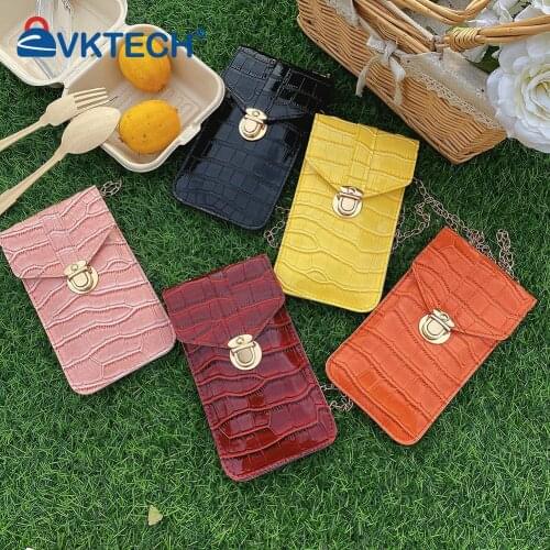 Fashion Women PU Leather Solid Color Alligator Pattern Crossbody Shoulder Messenger Bag Casual Ladies Handbag Purse Phone Bags