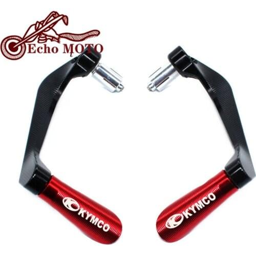 For KYMCO XCITING 250 300 500 400 DOWNTOWN 125/200/300/350 Motorcycle CNC Handlebar Grips Brake Clutch Levers Guard Protector