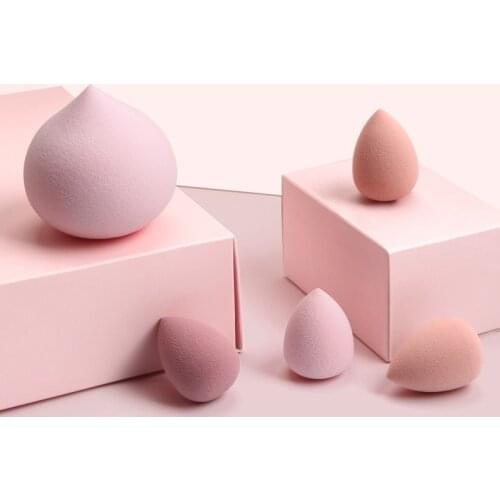 5Pcs Cosmetic Puff Makeup Sponge Set Blender Makeup Tools Beauty Face Foundation Blending for Liquid Cream and Powder New
