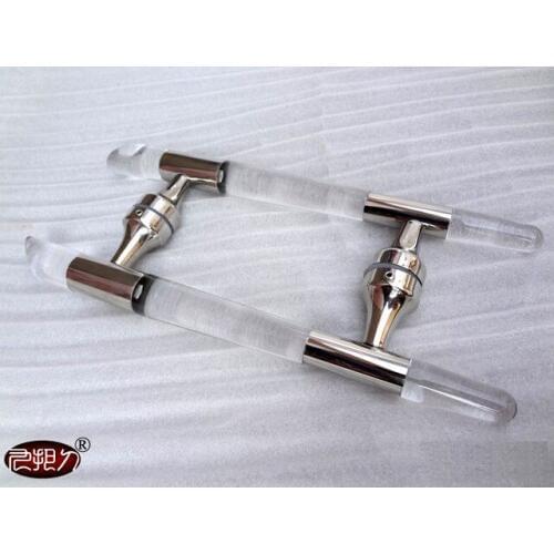 New Crystal Clear Door Knob Acrylic Pull Handle For Entry/Glass Door