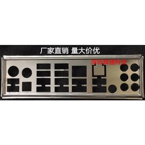 New I/O shield back plate Chassis bracket of motherboard for for ASUS P8P67 DELUXE P8Z68 DELUXE/GEN3 just shield backplane