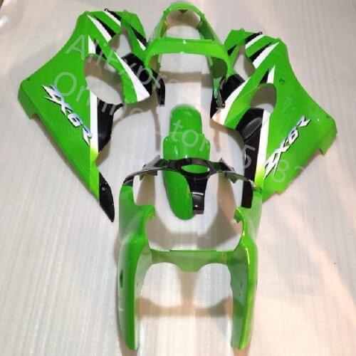 Green black white Motocle Fairing For KAWASAKI Ninja ZX6R 00-02 ZX-6R 2000-2002 6R 00 02 ZX 6R 2000 2002 00 01 02 Fairing