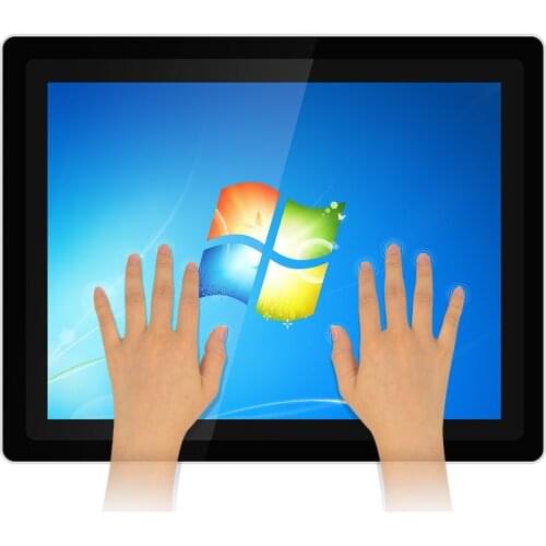 PCGLOBAL Industrial Panel Capacitive Touch Rugged All in One PC with intel I7 8565U Built-in Wifi IP65 win10pro