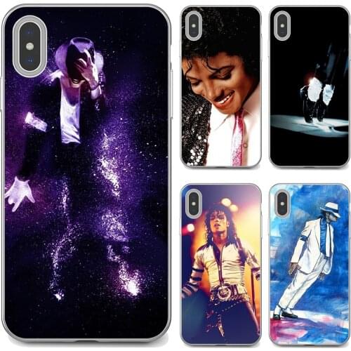 Silicone Phone Bag Case Legend-Michael-Jackson-MJ-King For Samsung Galaxy S7 S8 S9 S10E S20 FE Note 10 20 Edge Lite Plus Ultra