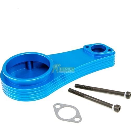 Upgraded CNC Air Filter Sleeve Kit Fit For 1/5 Losi 5ive T Rovan LT KingmotorX2