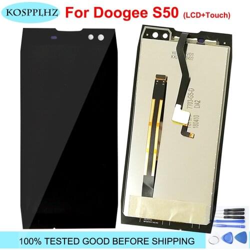 High Quality For Doogee S50 LCD Display + Touch Screen Digitizer Assembly Replacement For DOOGEE S50 Cell Phone Accessories