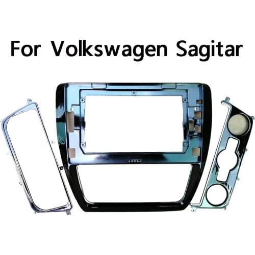 10~10.2 Inch For Volkswagen Sagitar 2012-2018 Car Fascia Navigation Frame Dash Kit Universal Android Multimedia Player