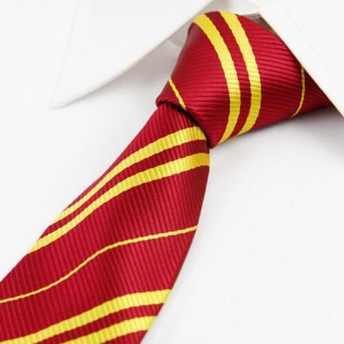 2019 Boys School Stripe Neck Tie College Slim Ties for men Red