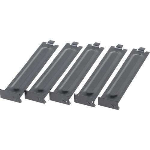 2020 New 5 Pcs PCI Slot Cover / PCI Slot Cover Dust Filter Blanking Board Cooling Fan Dust Filter Ventilation PC Computer Case