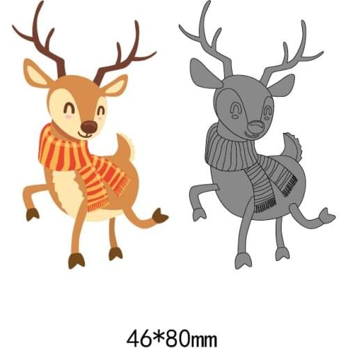 9PCS Cute Cartoon Animal Metal steel Die Cuts Cutting Dies stencils For DIY Scrapbooking Photo Album Embossing paper Cards