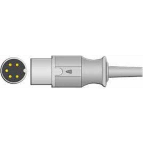 CAS 5pin ECG Connector ECG CABLE spare parts plug
