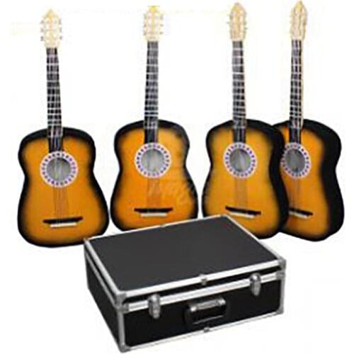 Four Appearing Guitars Magic Tricks Guitars Appear From Suitcase Magica Magician Stage Illusions Gimmicks Props Funny Mentalism