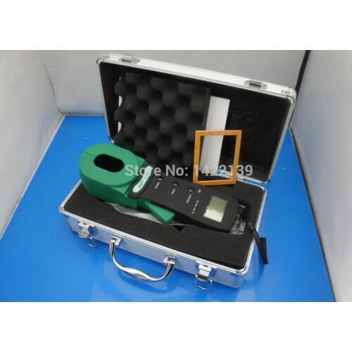 DY1000 Digital Clamp-on Earth Ground Resistance Tester Meter with Aluminum protective box