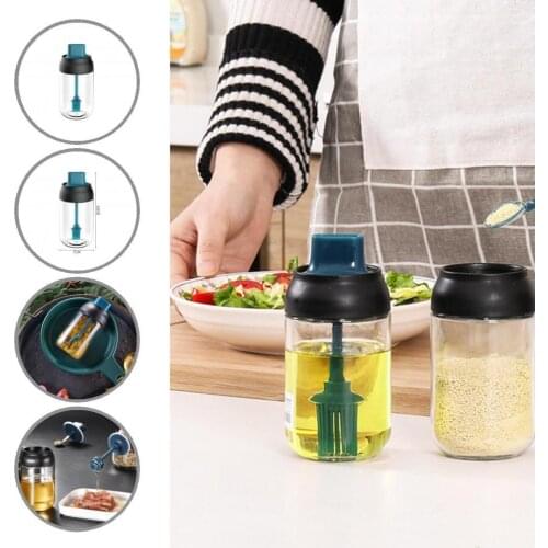 Eco-friendly Easy Clean Easy to Refill Oil Brush Bottle Kitchen Gadget