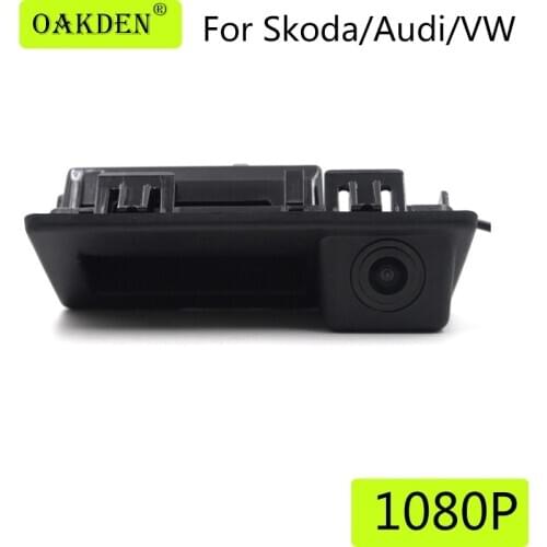 1920X1080P AHD Trunk Handle Car Rear View Camera For Audi A4L A3 Volkswage VW Touran L Tiguan L Teramont X C-Trek Sagitar