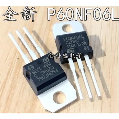 Xinyuan 10PCS/LOT STP60NF06 TO220 P60NF06 TO-220 STP60NF06L 60NF06 new and original IC